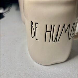 Rae Dunn Cream Mug Be Human Dining Essential